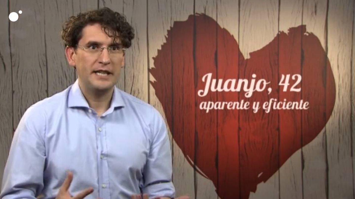 Juanjo, muy educado dando calabazas en 'First Dates'. (Cuatro)