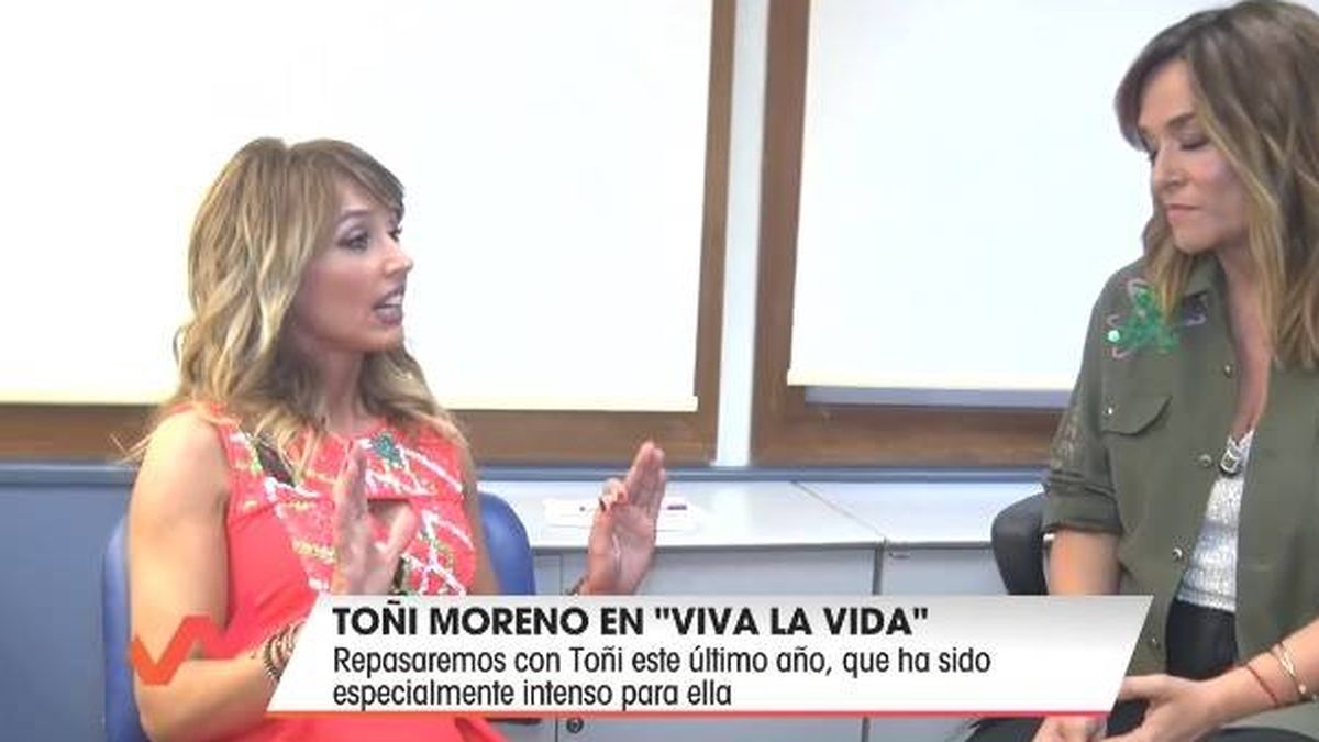 Emma García y Toñi Moreno, cara a cara en 'Viva la vida': las presentadoras hablan en Telecinco de su presunta enemistad