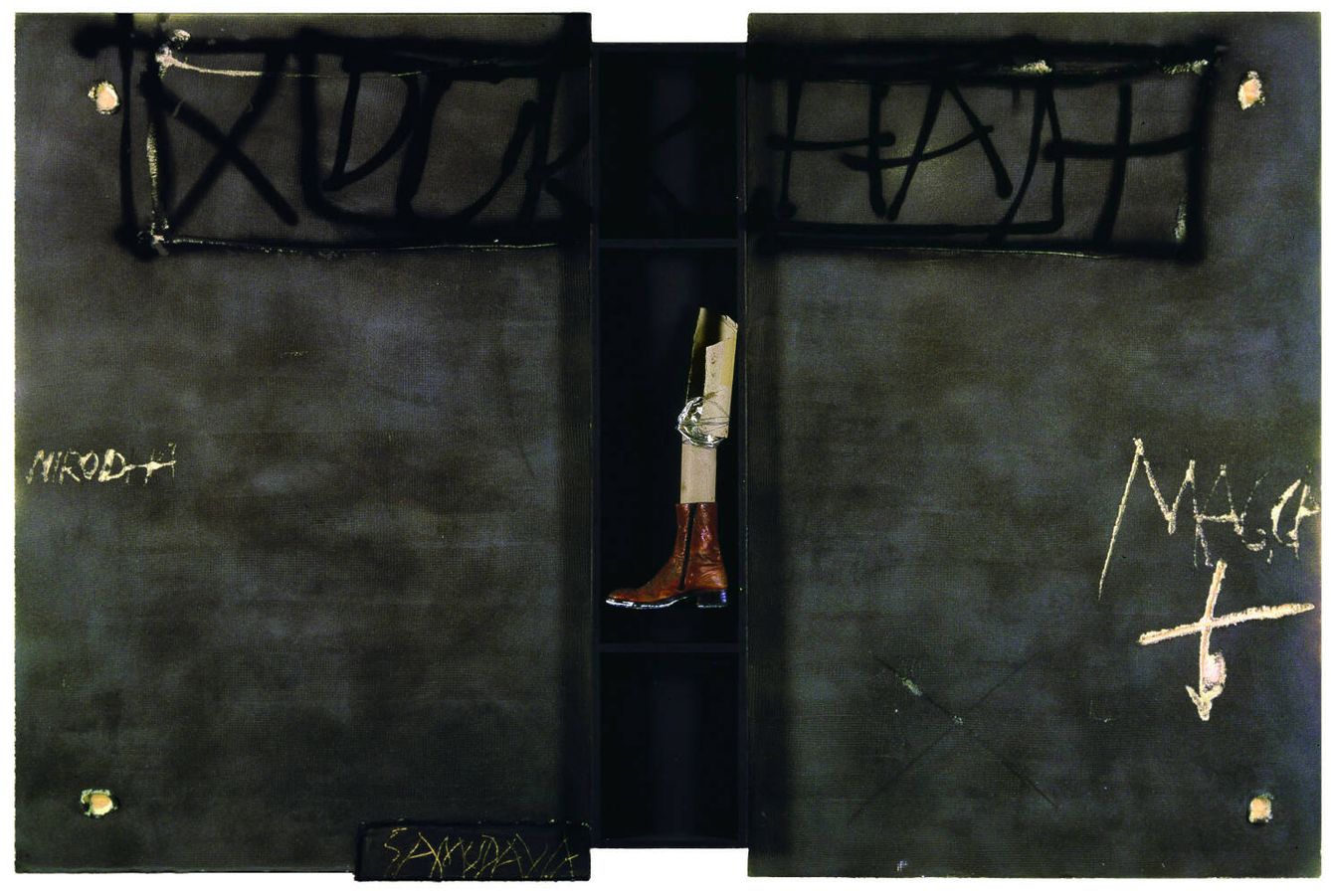 'Dukkha'. Antoni Tàpies. 1995. Fundación Antoni Tàpies. Barcelona.