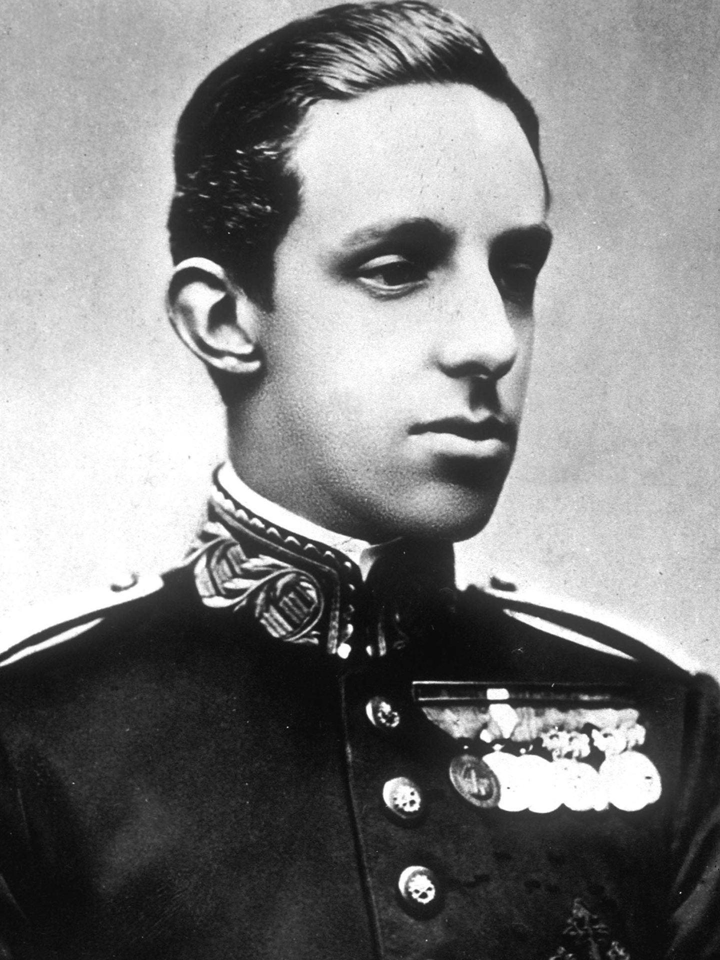 El monarca Alfonso XIII.