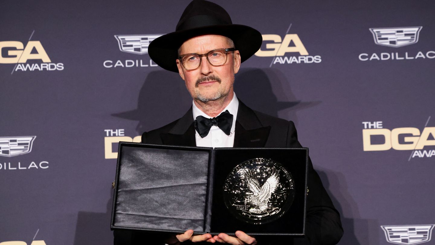 Todd Field recibe un premio por su carrera en Beverly Hills. (Reuters/Mario Anzuoni)
