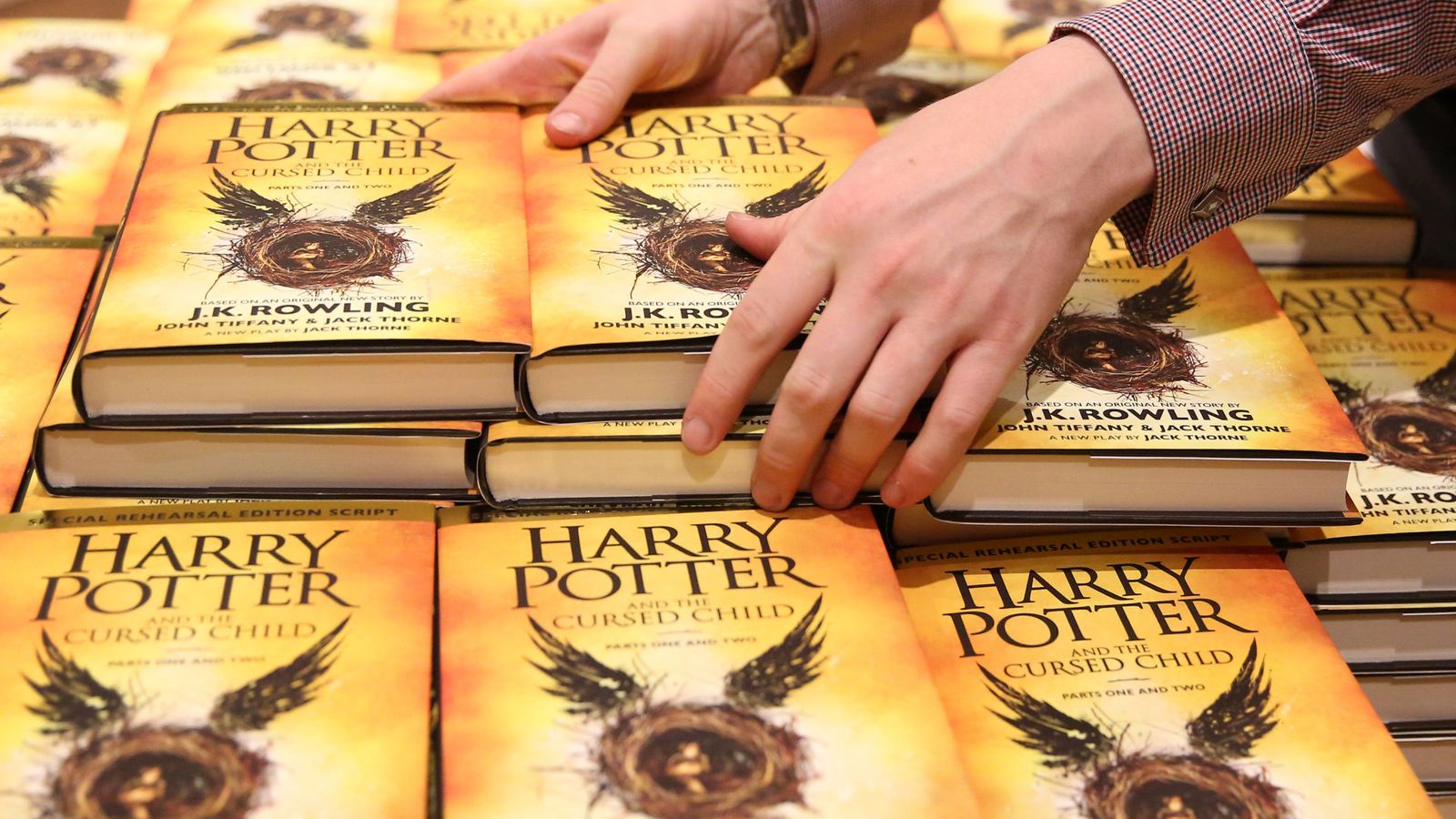 Foto: El último libro de Harry Potter. (Reuters)