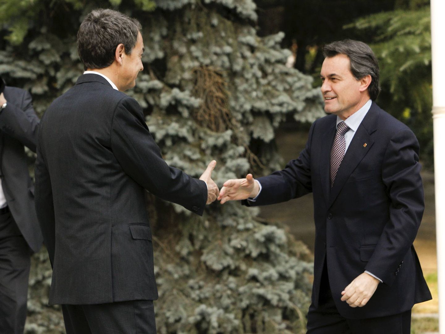 José Luis Rodríguez Zapatero y Artur Mas, en 2011 EFE/Kote Rodrigo 