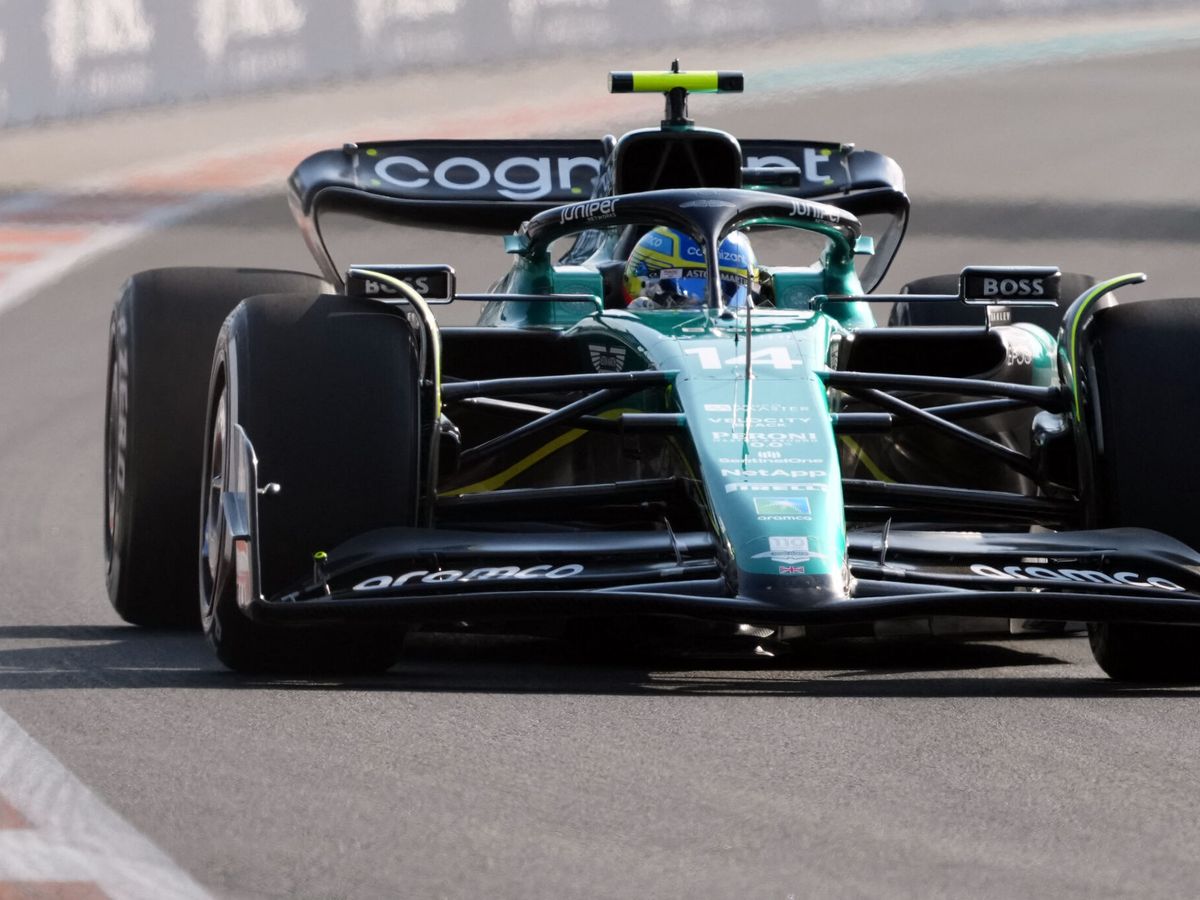 Foto: Alonso y Aston Martin confían más para carrera que en clasificatorios. (Reuters/Jasen Vinlove)