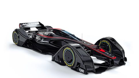 Red Bull bromea con el coche futurista de McLaren: Vais con cinco años de retraso