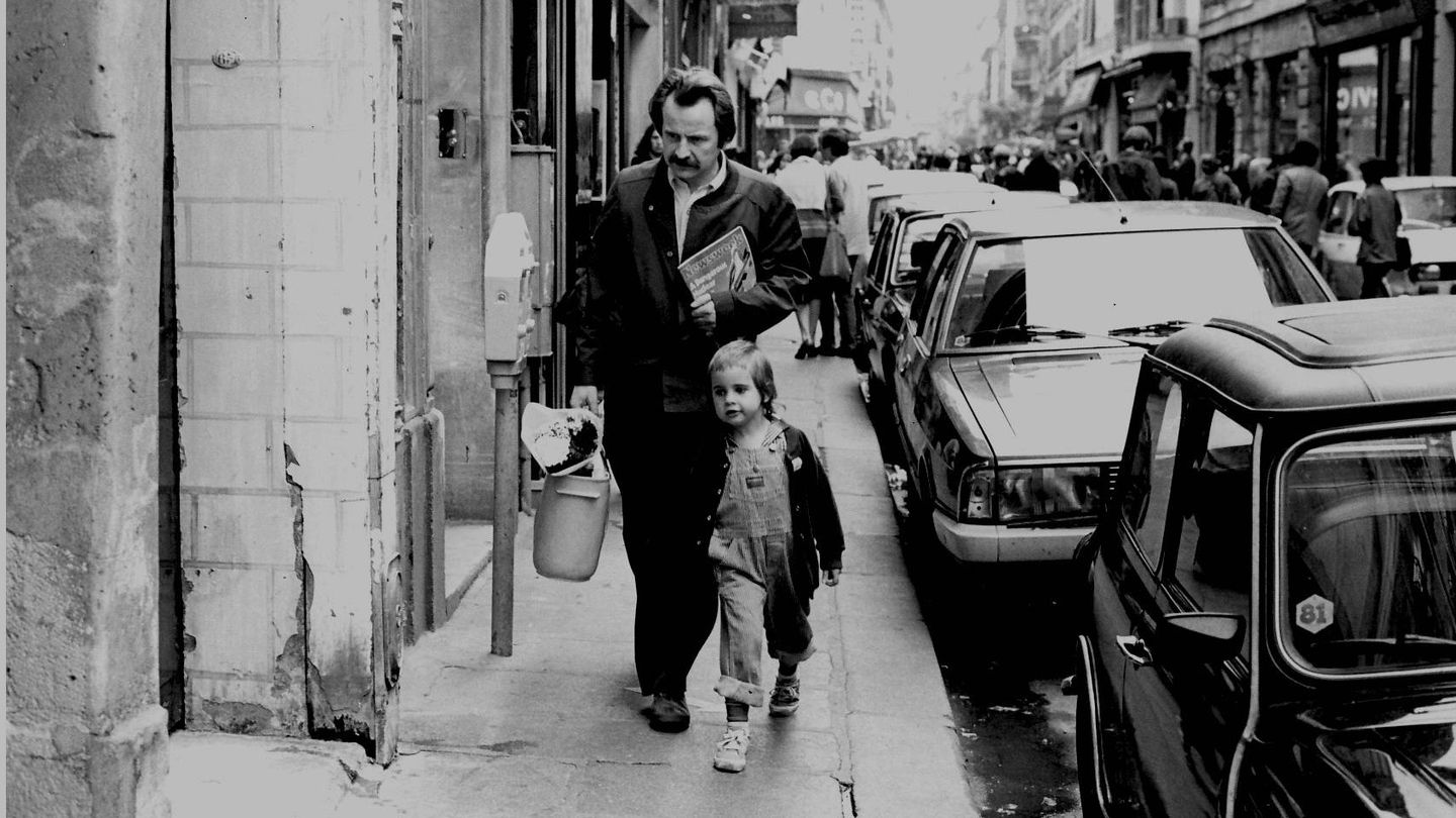 Régis Debray y su hija Laurence en París