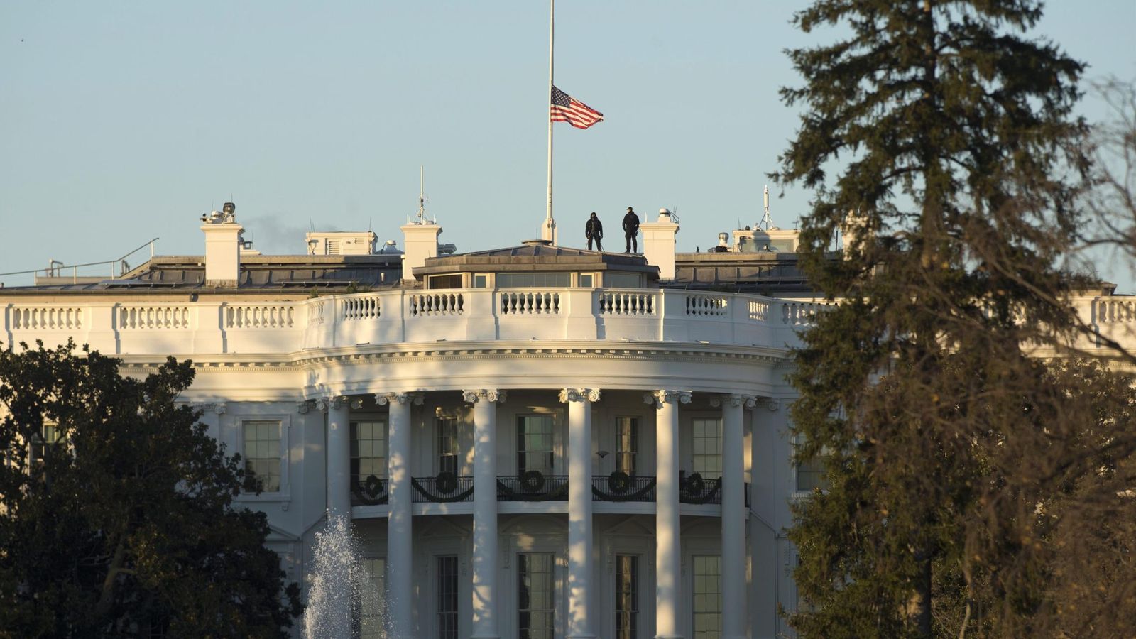 Foto: Vista general de la Casa Blanca. (EFE)