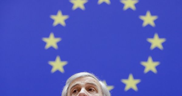 Foto: El presidente del Parlamento Europeo, el italiano Antonio Tajani. (EFE)