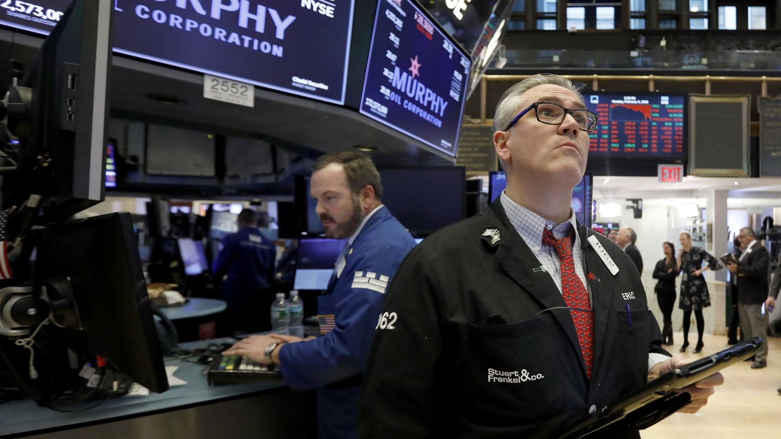 Foto: Caídas en Wall Street. (EFE)