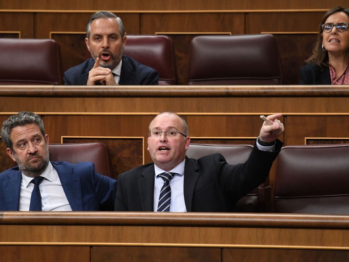 Foto: El portavoz del PP en el Congreso, Miguel Tellado. (Europa Press/Fernando Sánchez)