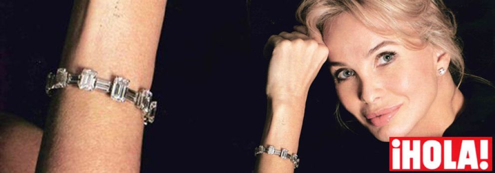 Foto: Corinna posa con un reloj de la marca favorita del Rey y una pulsera valorada en dos millones de dólares