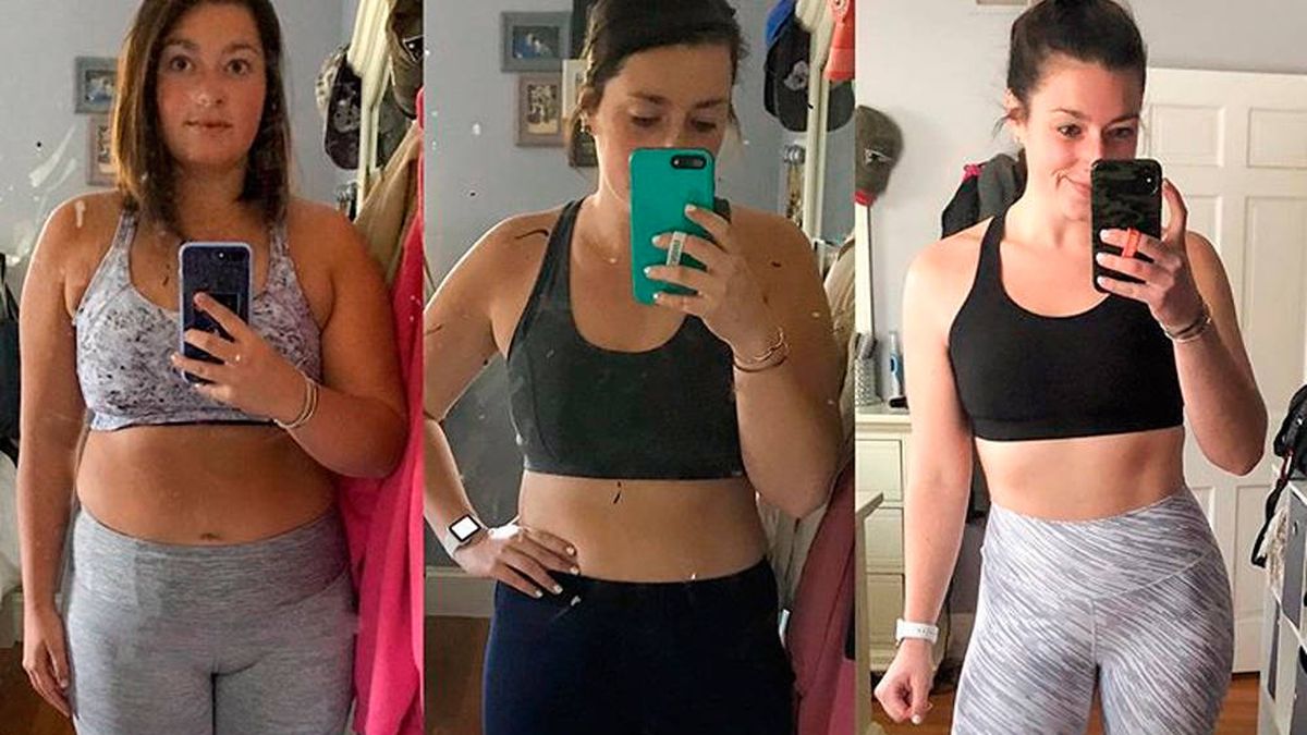Una mujer adelgaza 27 kilos en 10 meses con dos sencillos cambios