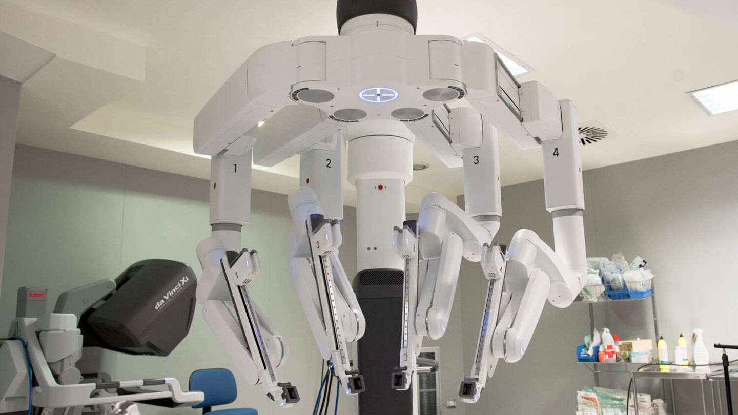  Robot Da Vinci XI en el hospital de HLA Moncloa. (Foto: cortesía)