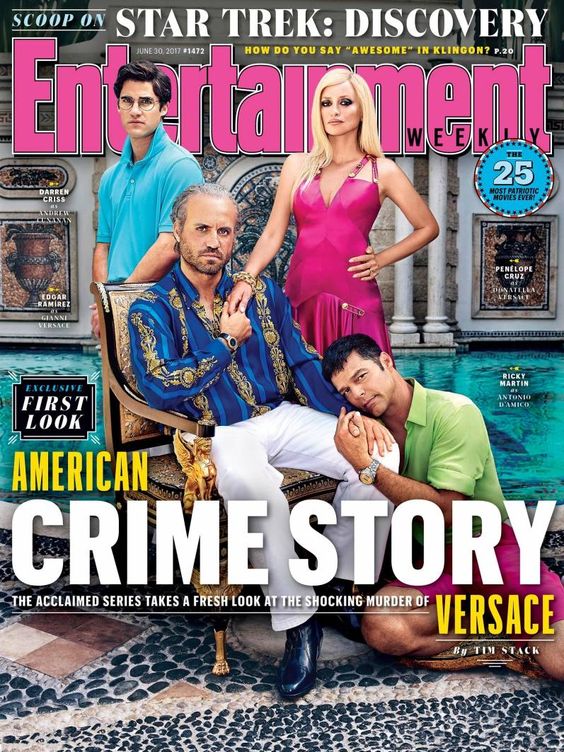 Los protagonistas de 'Versace: American Crime Story'.