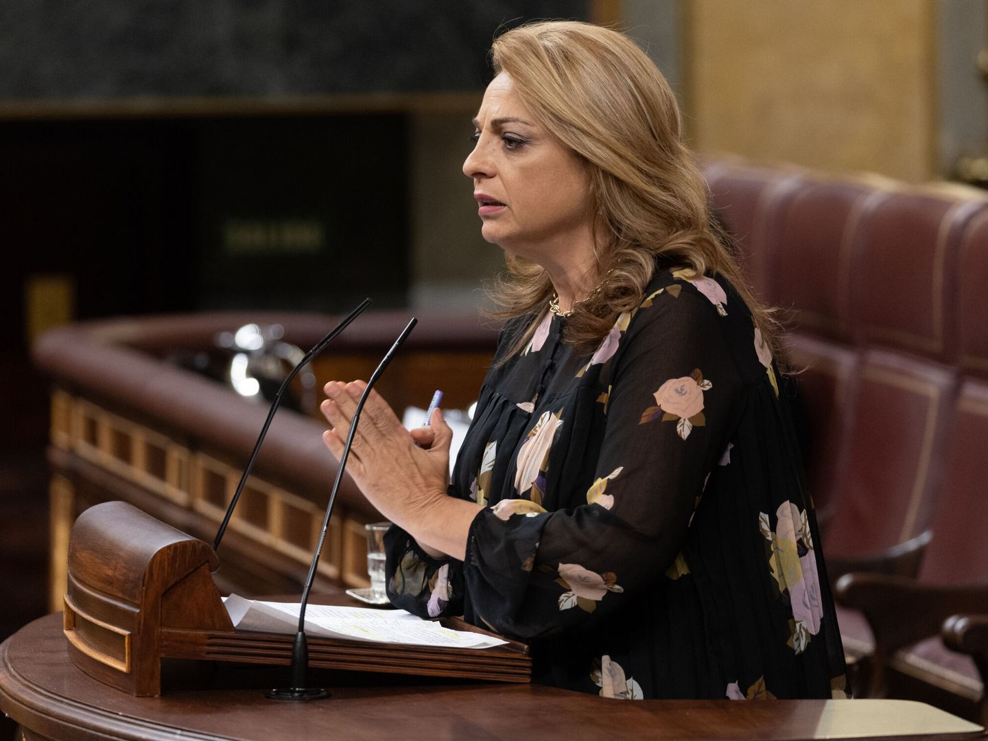 La diputada de Coalición Canaria, Cristina Valido. (Eduardo Parra/Europa Press)