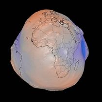 Foto: El geoide (NASA)