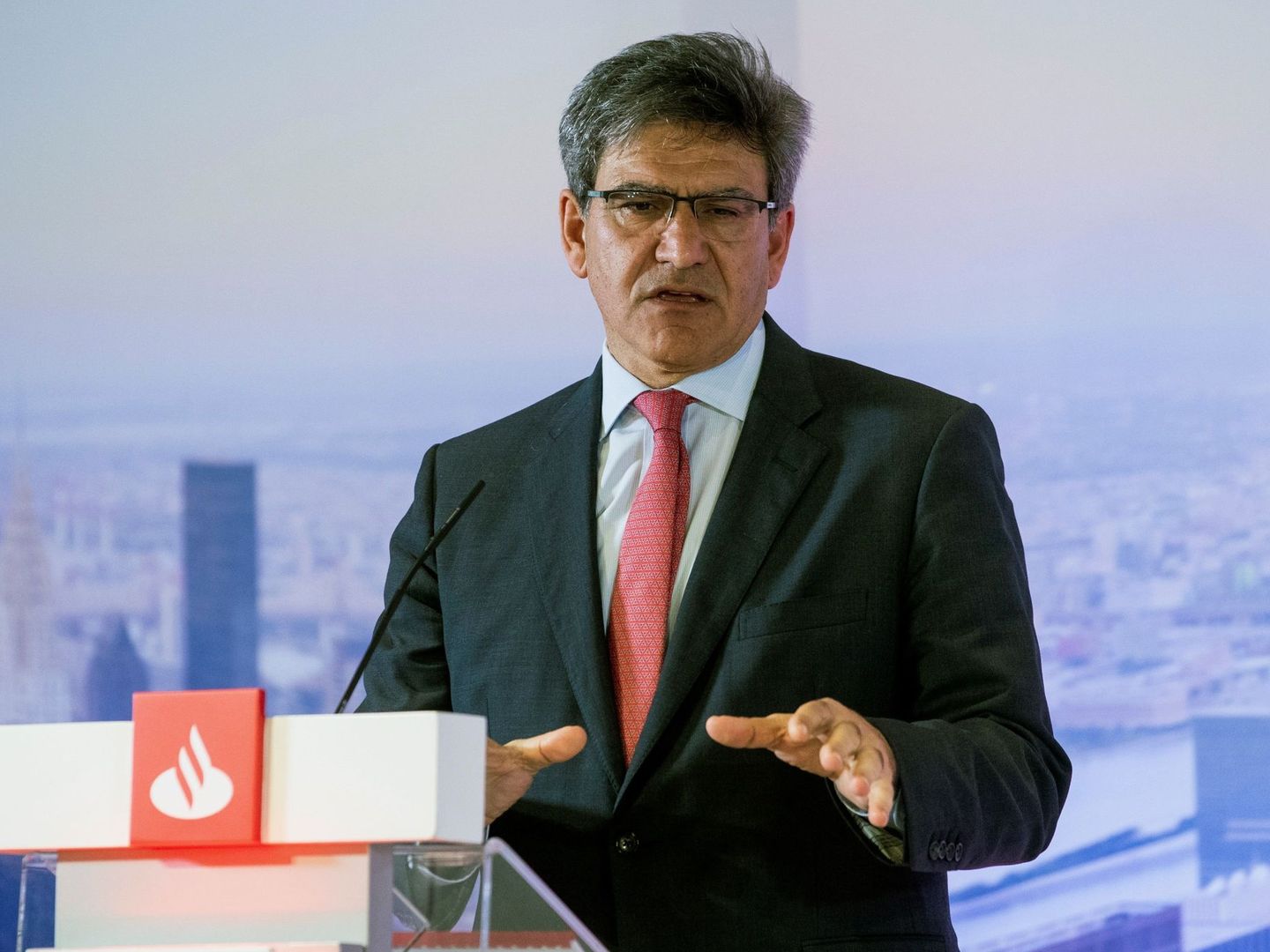 El consejero delegado del Banco Santander, José Antonio Álvarez. (EFE)