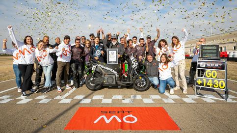 Dos récord Guinness de resistencia para la moto eléctrica SEAT Mó 125 Performance