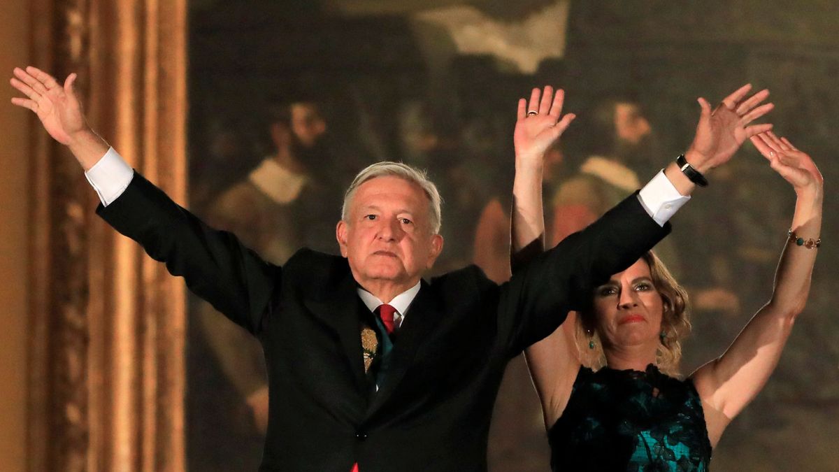 López Obrador celebra su primer y austero 'Grito' como presidente de México