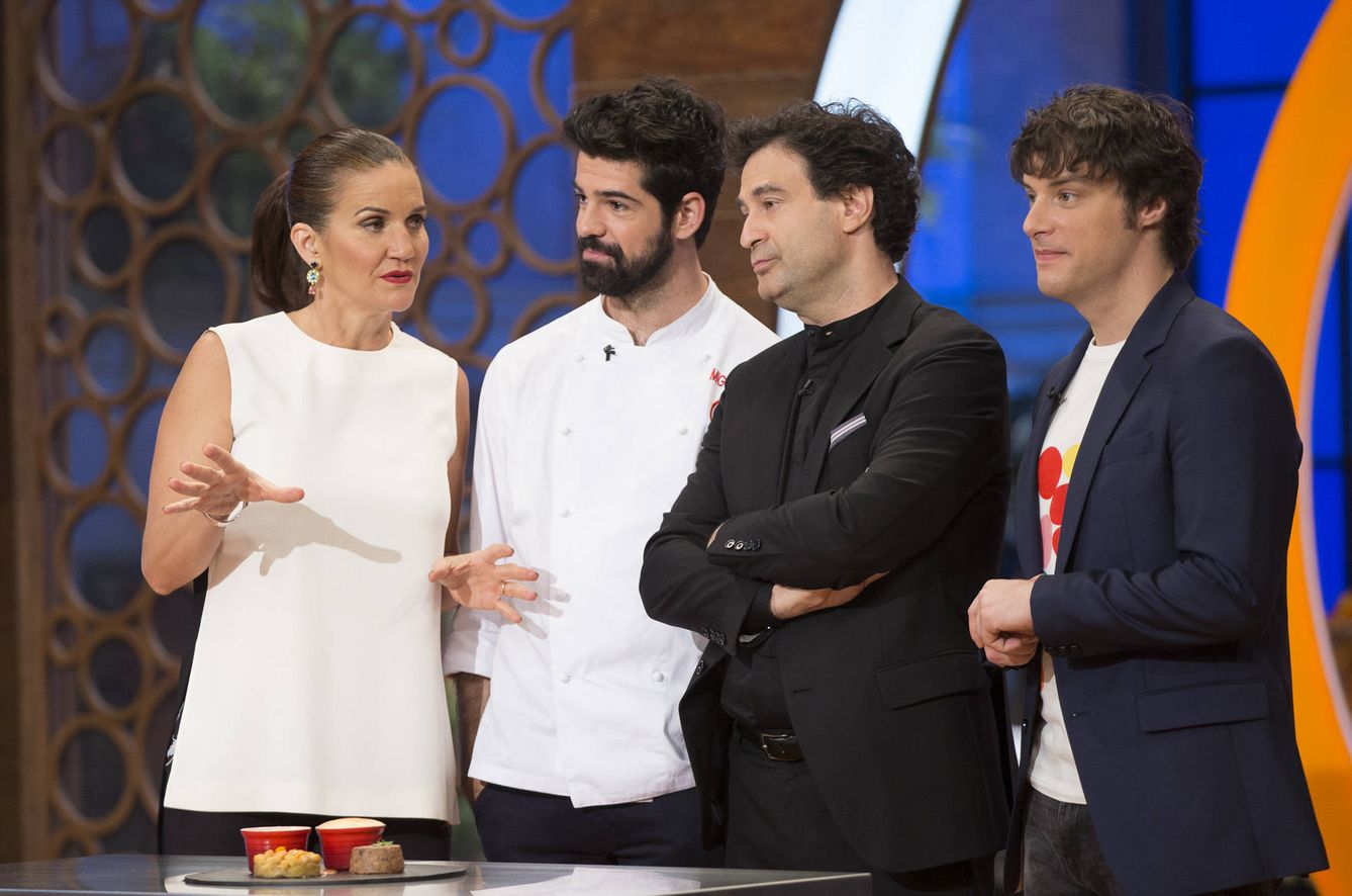 El ganador de 'MasterChef Celebrity', Miguel Ángel Muñoz, visita las cocinas del programa (RTVE)