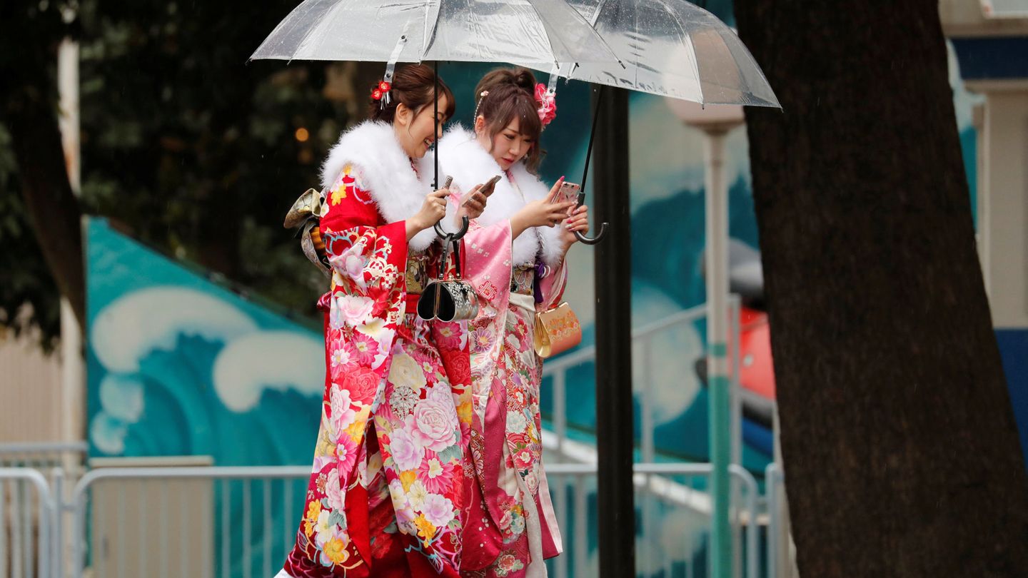 El kimono es tradición y belleza. (Reuters)
