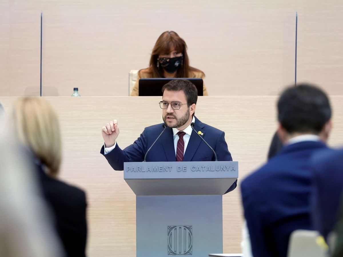 Foto: El candidato de ERC a la presidencia de la Generalitat, Pere Aragonès. (EFE)