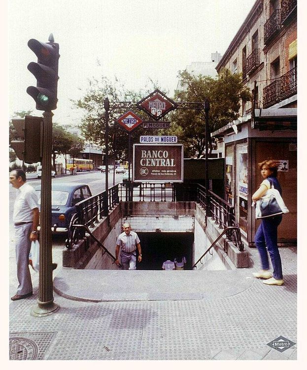 Foto: La estación de Palos de la Frontera, con su antigua denominación. (Metro)