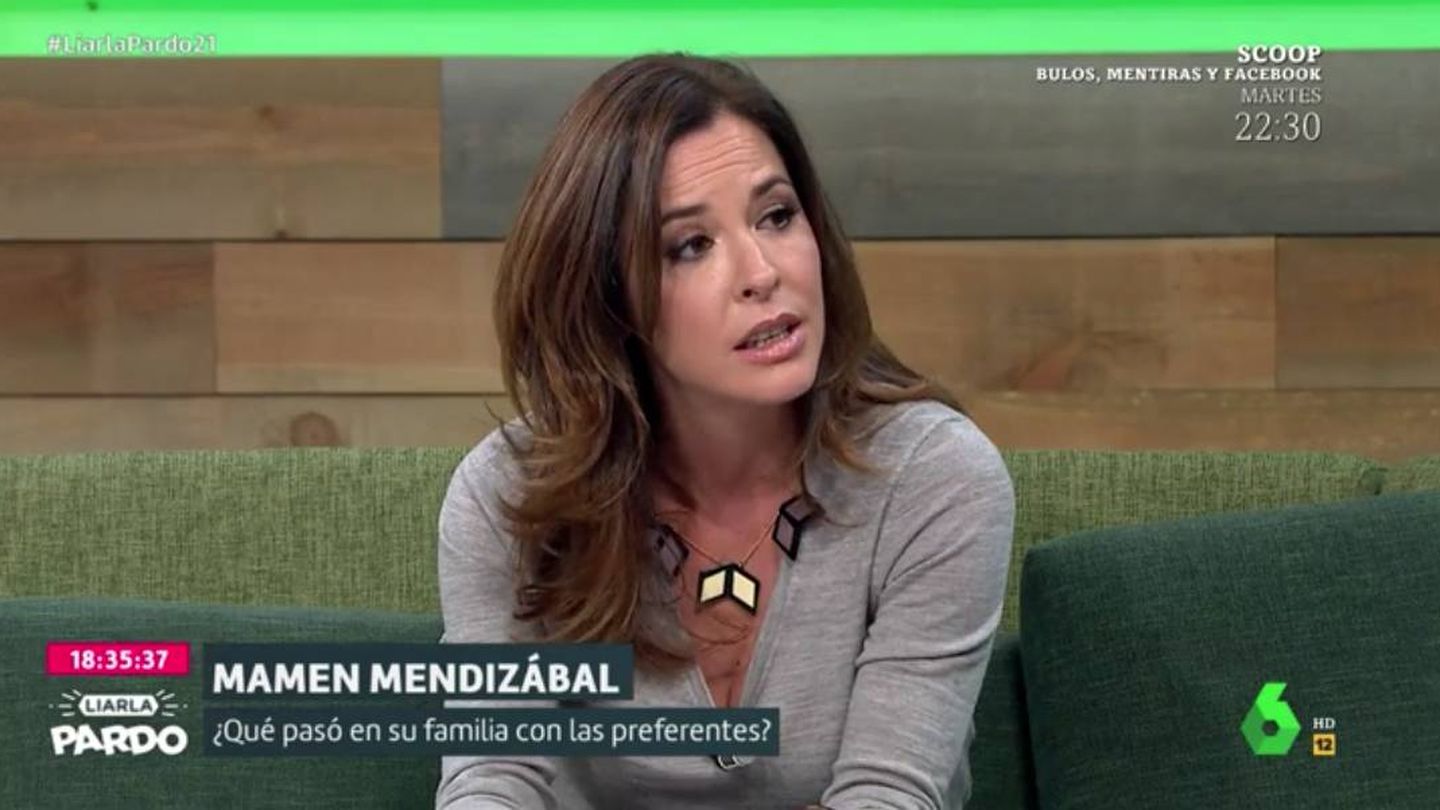 Mamen Mendizábal, en el programa 'Liarla pardo'. (Atresmedia)