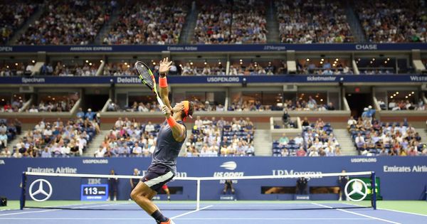 Foto: Nadal, en un partido del US Open. (Reuters) 
