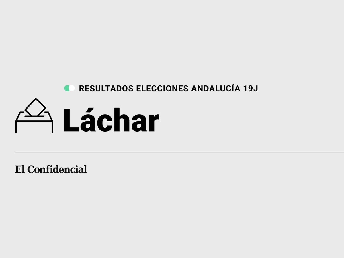 Foto: Resultados en Láchar, Granada, de las elecciones de Andalucía 2022 este 19-J (C.C./Diseño EC)