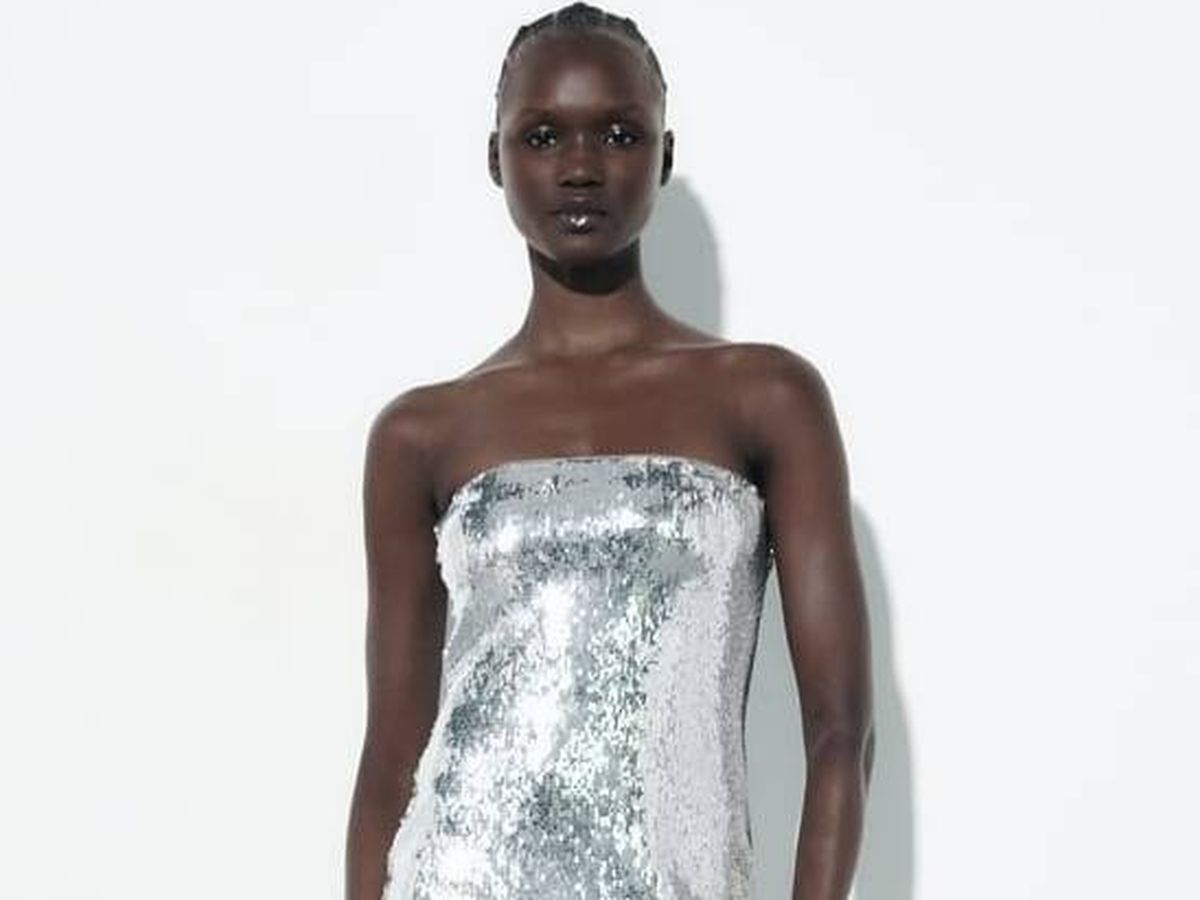 Foto: Siente la fiebre del sábado noche con este vestido de la nueva colección de Zara. (Cortesía)