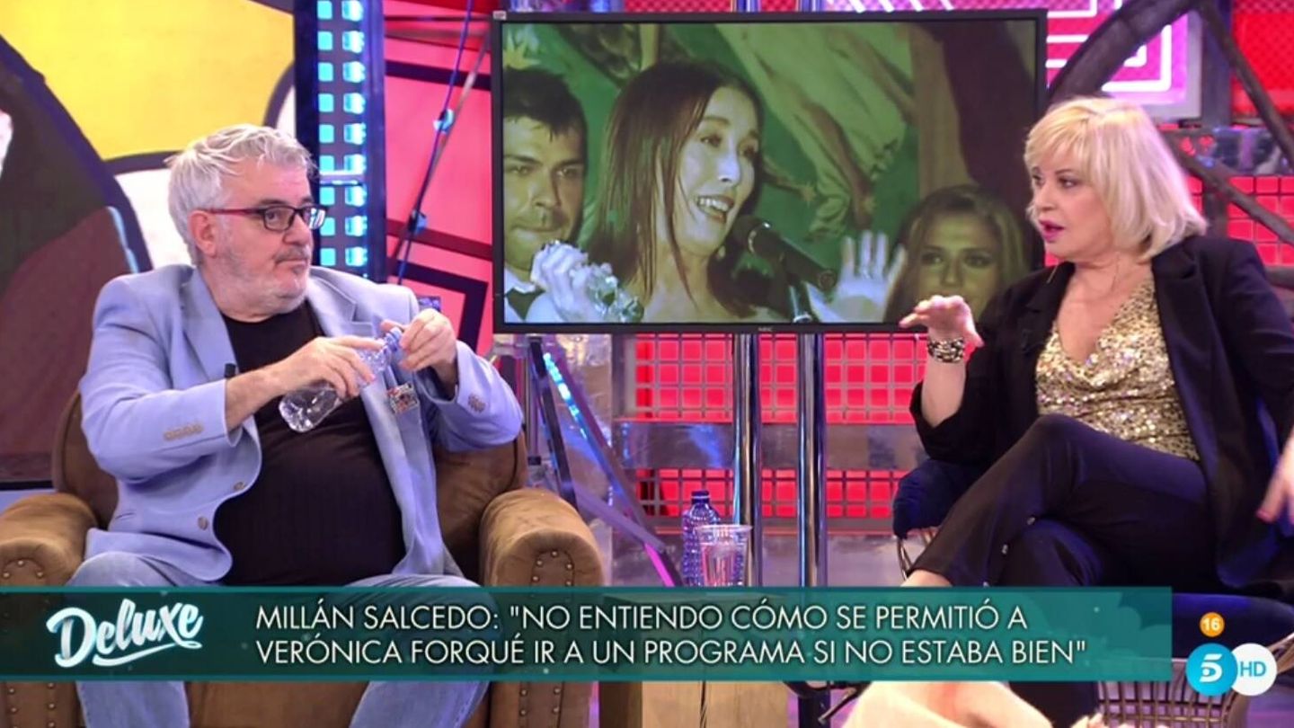 Millán y Bárbara Rey. (Telecinco).