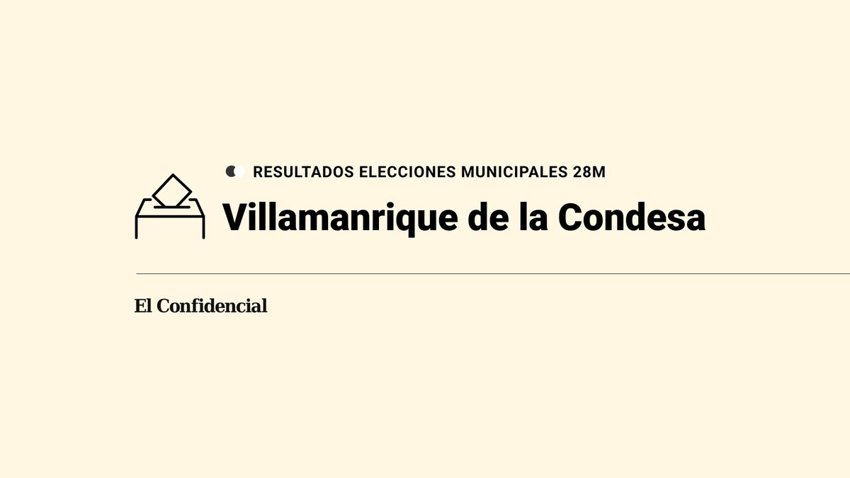 Resultados y ganador en Villamanrique de la Condesa durante las elecciones del 28-M, escrutinio en directo