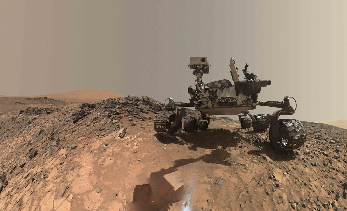 Curiosity, el primer robot de la NASA capaz de hacerse 'selfies'. (NASA)