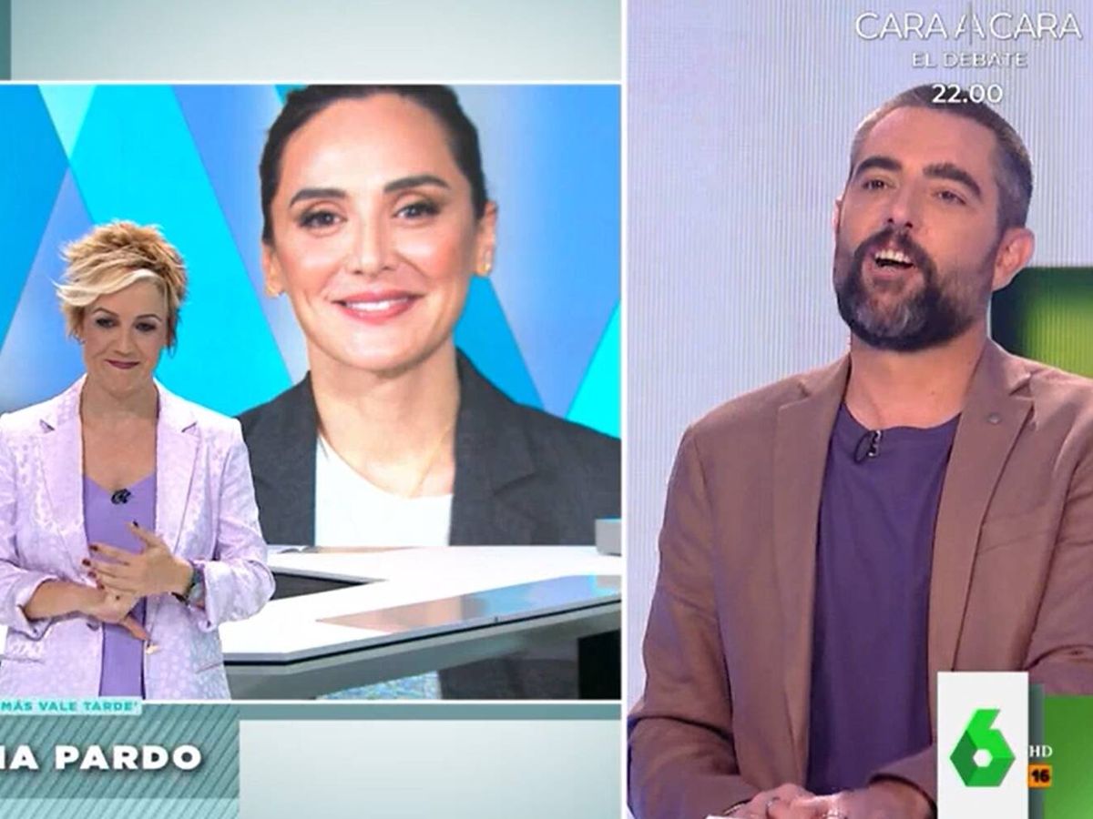 Foto: Cristina Pardo y Dani Mateo. (Atresmedia Televisión)