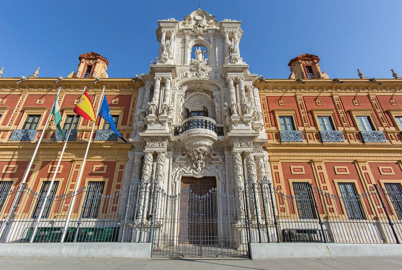 Palacio de San Telmo, sede de la Presidencia andaluza. (Junta de Andalucía)
