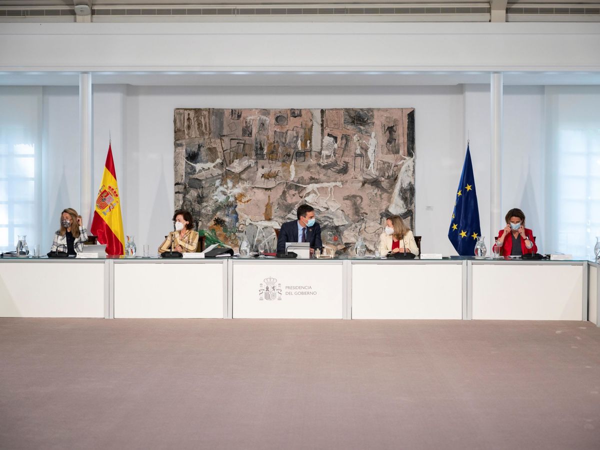 Foto: Reunión del Consejo de Ministros celebrada este martes. (EFE)