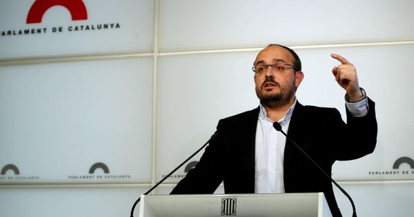 Foto: Alejandro Fernández, presidente del PP catalán . (EFE)
