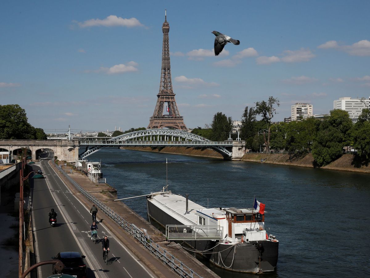 Foto: París, este jueves 14 de mayo. (Reuters)