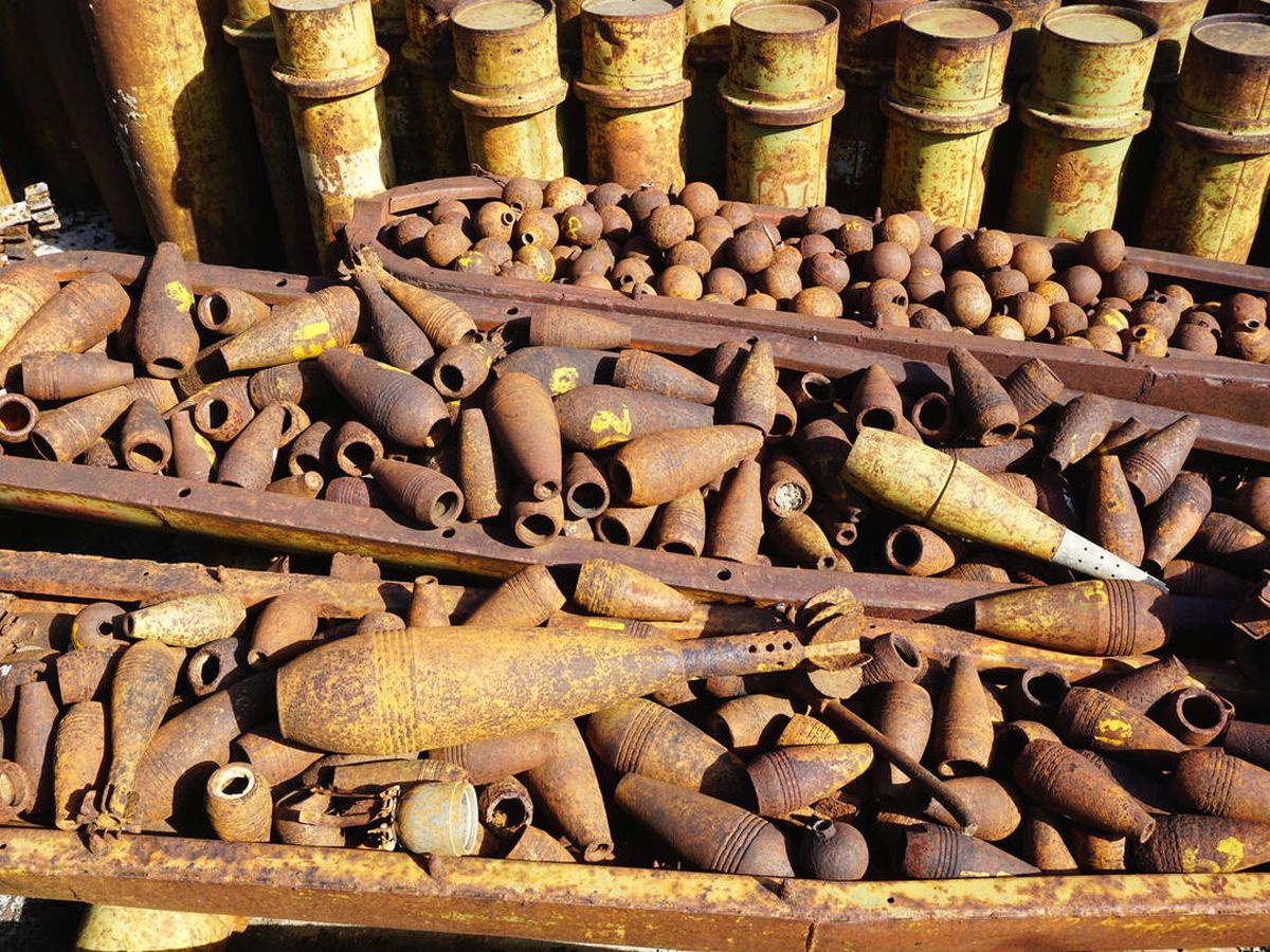 Foto: Las municiones antiguas pueden seguir siendo peligrosas. (iStock)