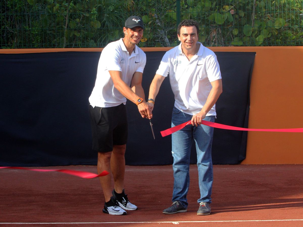 Foto: Rafael Nadal y Abel Matutes Prats. (EFE)