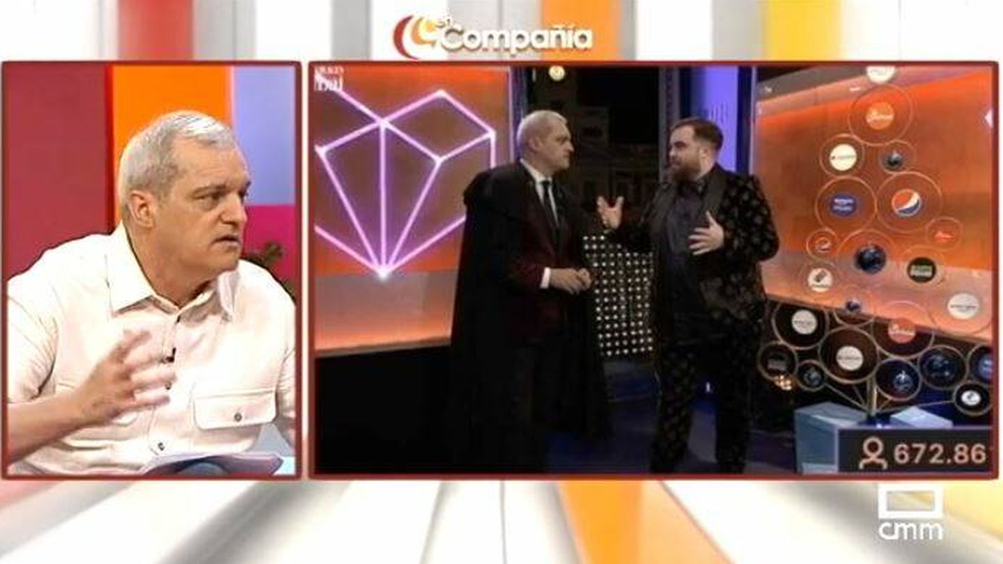 Ramón García en 'En compañía'. (Castilla-La Mancha Televisión)