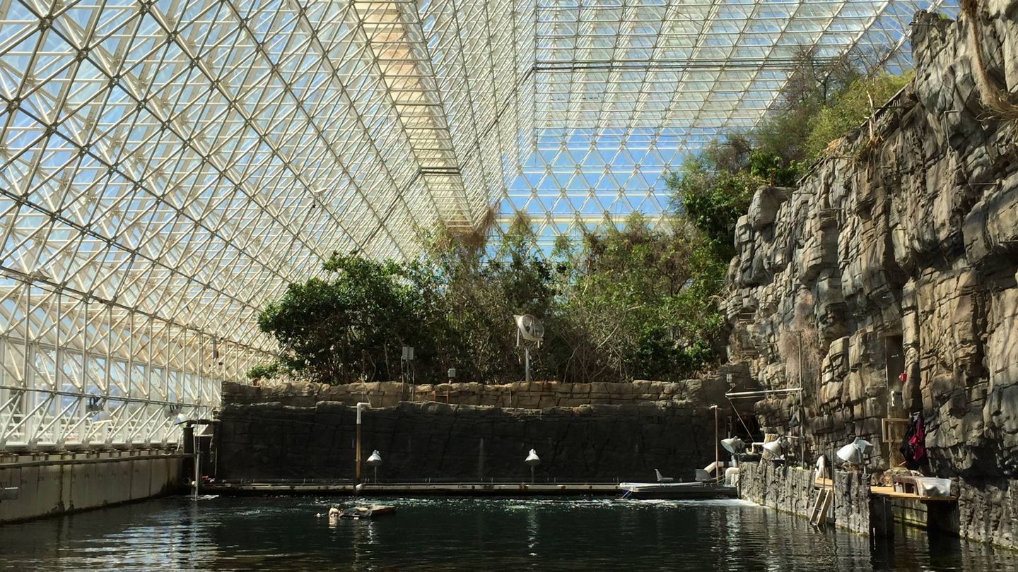 Interior de Biosfera 2