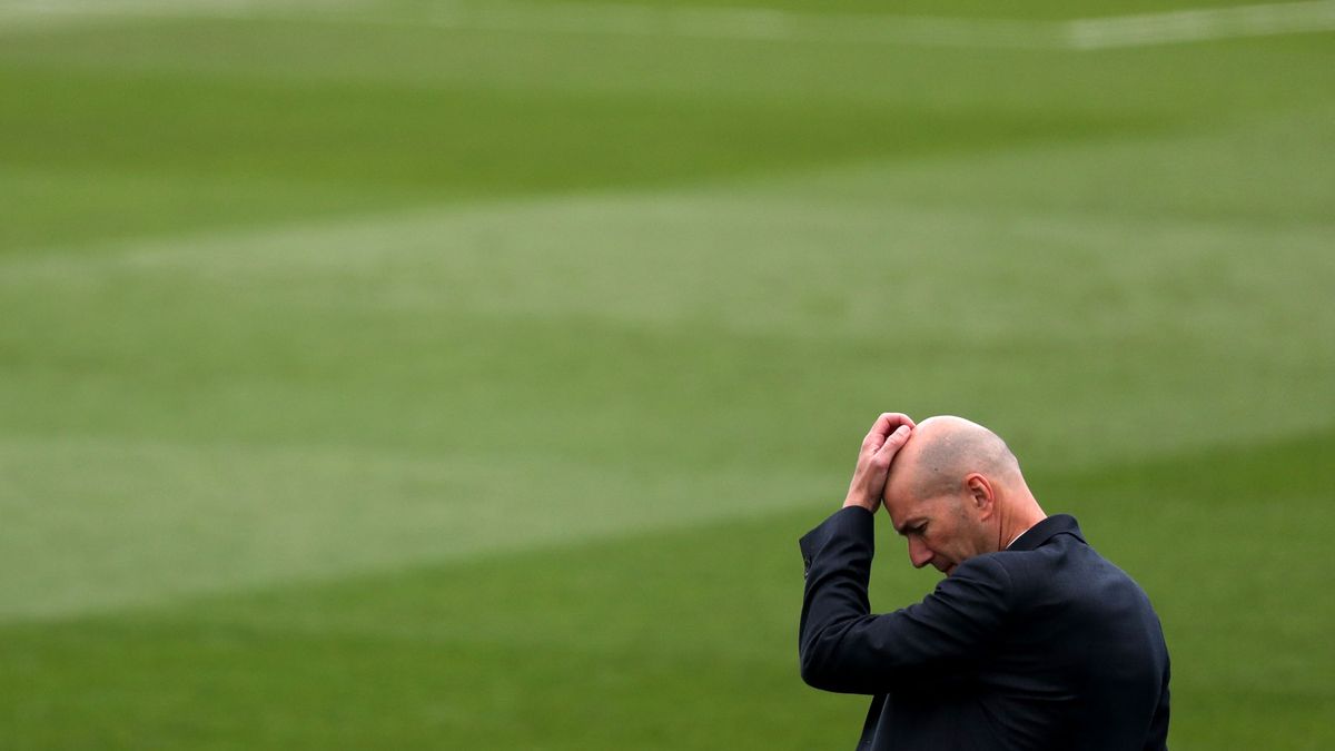 Zidane, aliviado de tanto sufrimiento, asume que no sigue por no ganar títulos