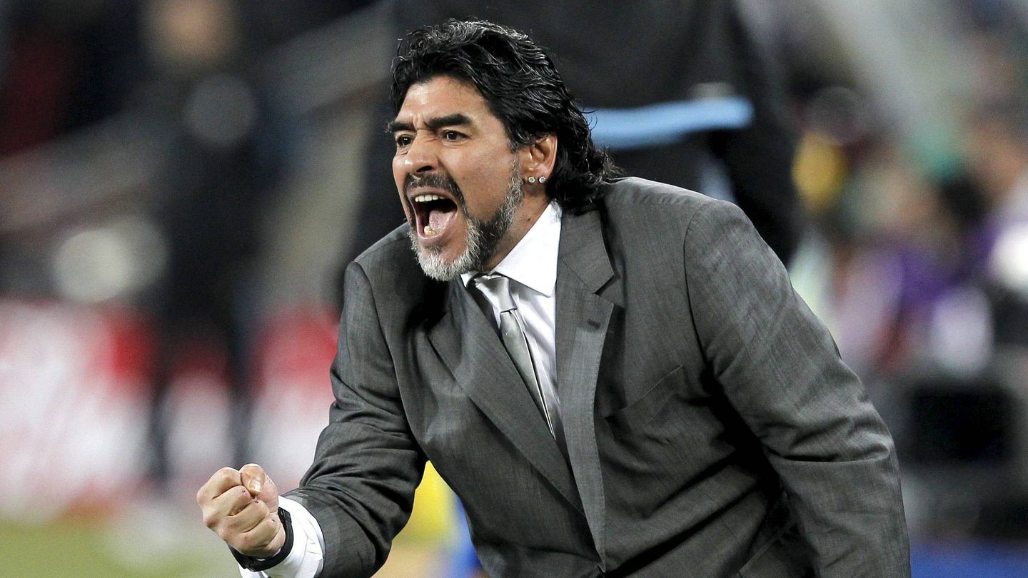 Maradona. (EFE/Kerim Okten)