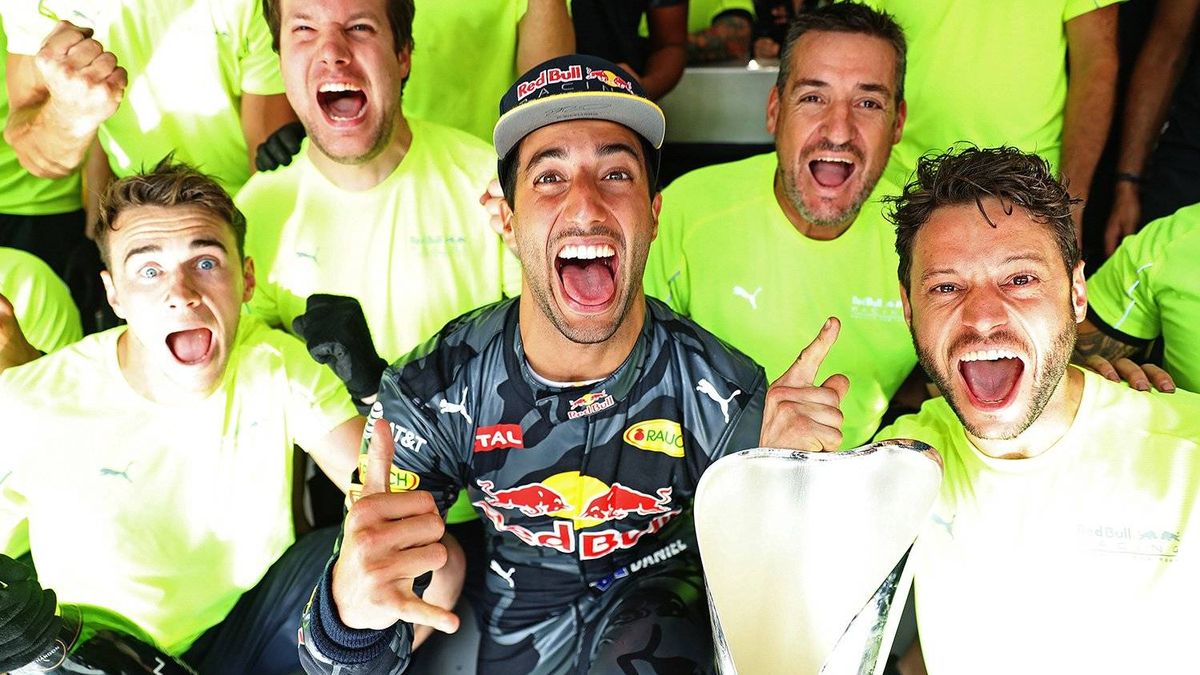 Daniel Ricciardo, el mayor cachondo mental de la Fórmula 1