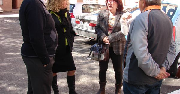 Foto: La concejala Monserrat García (a la derecha), junto a la alcaldesa de Aranjuez, Cristina Moreno