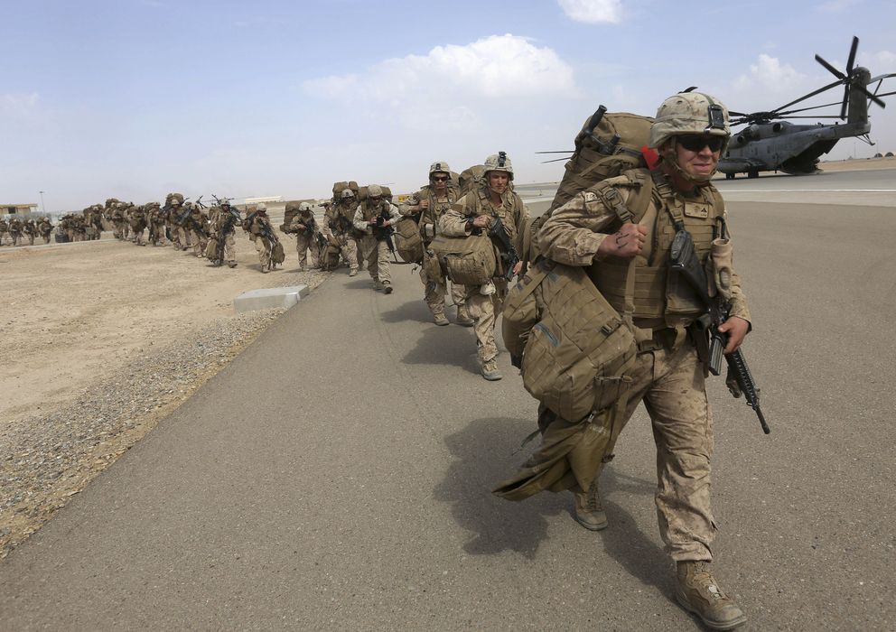 Foto: Las tropas estadounidenses se preparan para abandonar la provincia de Helmand (Afganistán) a finales de octubre. (Reuters)