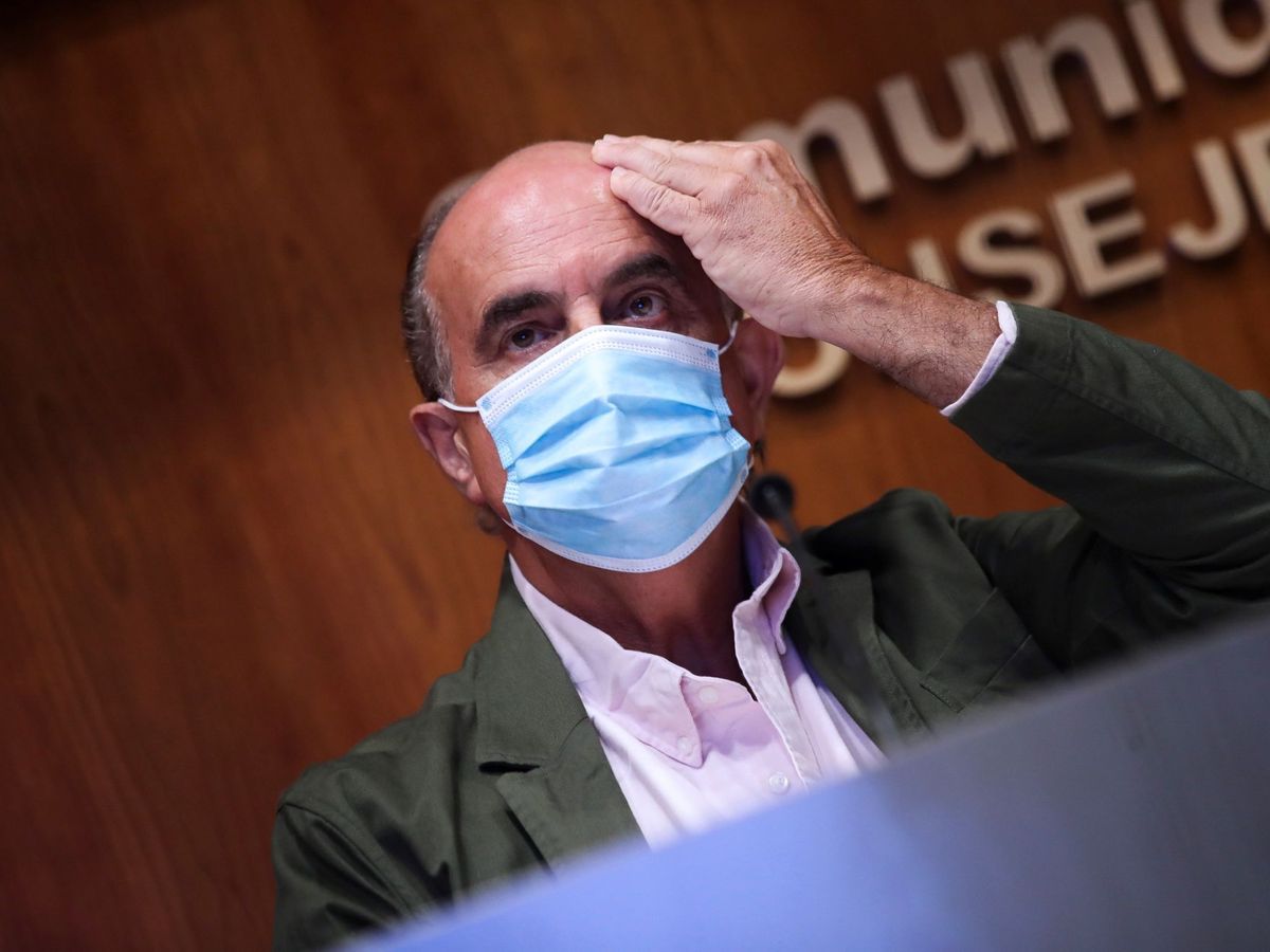 Foto: El viceconsejero de Salud Pública y Plan Covid-19 de la Comunidad de Madrid, Antonio Zapatero.