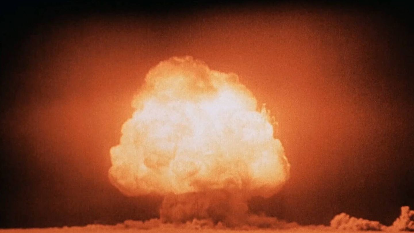 La bomba Trinity, la primera arma nuclear detonada en el mundo. (United States Department of Energy)
